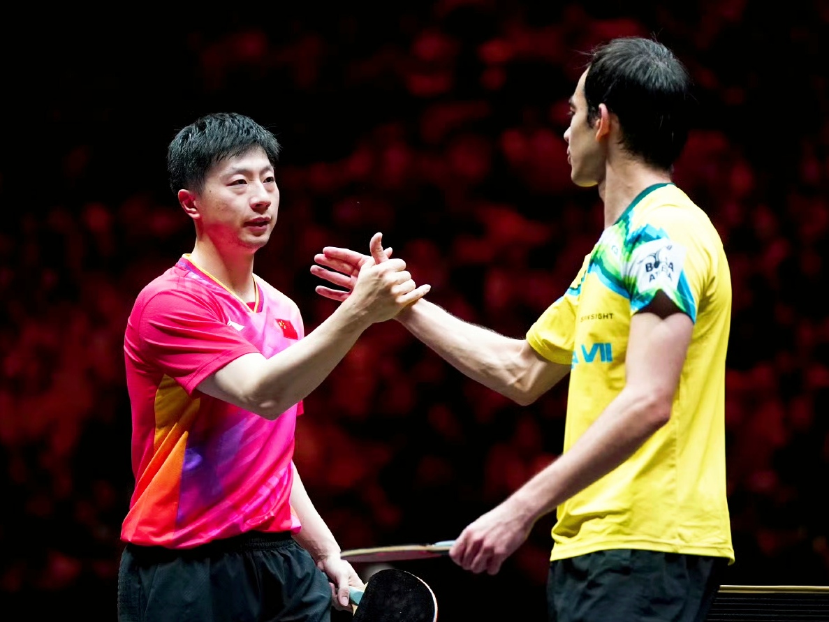 法国队翻盘中国队，马龙关键制胜